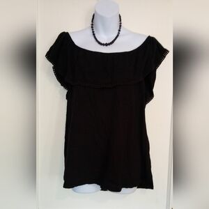 🛍️ BUNDLE ONLY 🛍️Old Navy Black Off-Shoulder Blouse